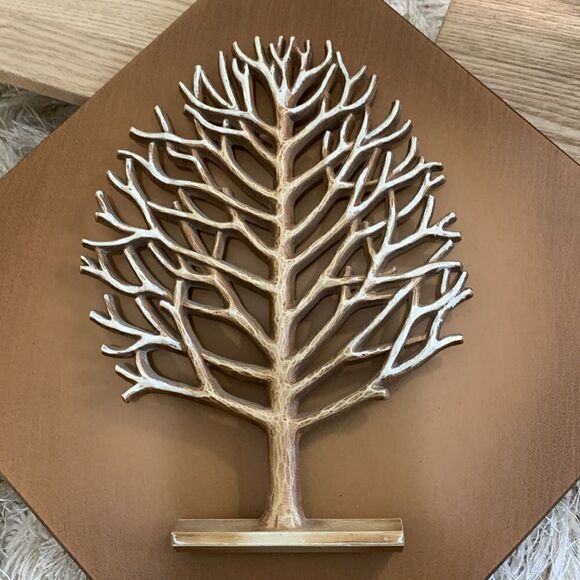 Vintage Syracuse Ornamental Co 4 Season Tree Wall Art Faux Wood Mid Century - Picture 12 of 17